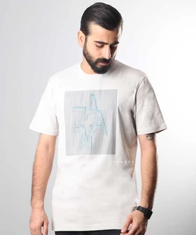 تیشرت طرح دار مردانه 1909