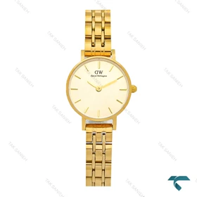 ساعت DW زنانه مینی گرد تمام طلایی DW-8011-L