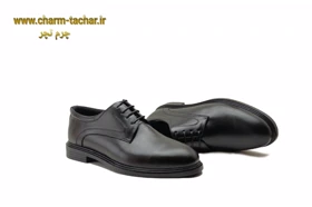 کفش مردانه رسمی مدل دربی چرم طبیعیsi120