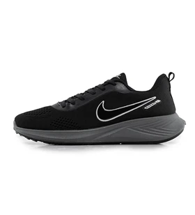کفش اسپرت رانینگ Nike مردانه مشکی بندی