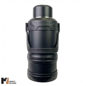 فلاسک استیل درب پیچی کد 1321-19 (مشکی)