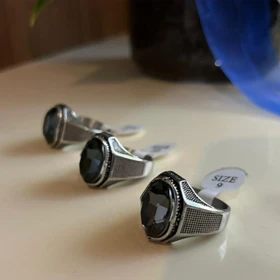 انگشتر استیل رنگ ثابت مردانه کد tw10014
