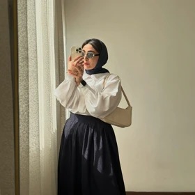 شومیز یقه ب‌ب