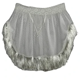 شورت زنانه مدل دامنی توری