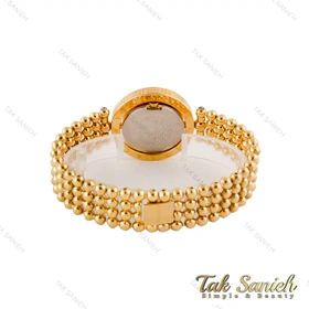 ساعت ورساچه طلایی زنانه صفحه سفید چرخان Versace-4878-L