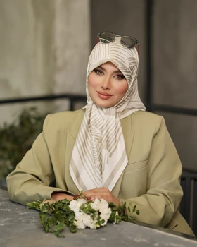 روسری دست دوز ابریشم