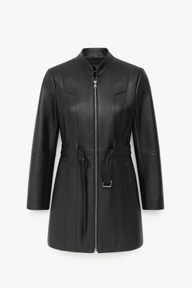 پالتو زنانه سمیرا – پالتوی گرم و شیک – بوفالو براون