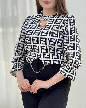 شومیز کراپ طرح‌دار