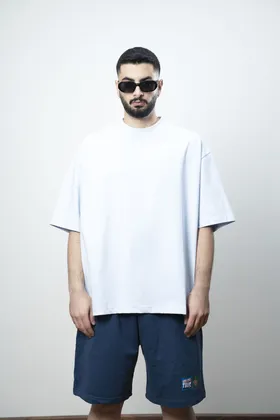تیشرت مدل BAGGY آبی روشن برند دارسی DARC