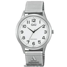 ساعت کیو اند کیو صفحه سفید Q&Q C10A-071PY