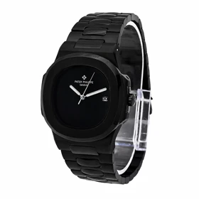 ساعت مردانه پتک فیلیپ Nautilus تمام مشکی مدل Patek-6059-G