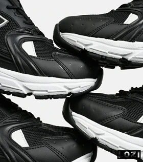 کفش کتانی مردانه و زنانه مشکی NEW BALANCE 530