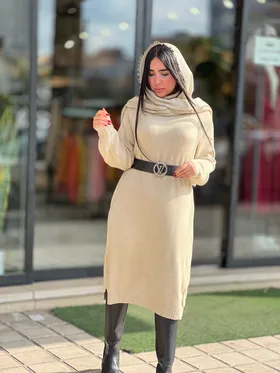 بافت بلند وارداتی یقه اسکی کد 688