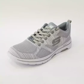 کفش پیاده روی اسکچرز مردانه مدل Go walk طوسی