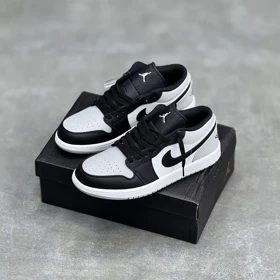 کفش نایک ایر جردن وان لو مشکی طوسی شادوو Nike Air Jordan 1 Low Shadow