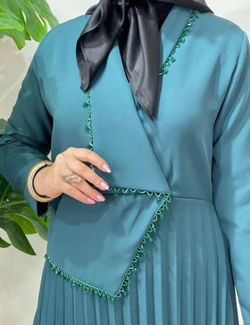 پیراهن پلیسه نورا کد : s287