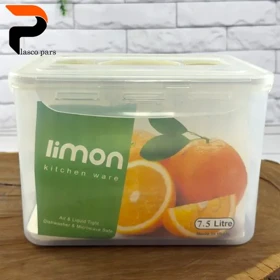 4قفل دسته دار 7.5 لیتری لیمون
