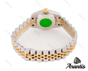 ساعت رولکس دیت جاست طلایی زنانه w-8563