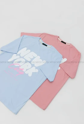 تیشرت new york چاپی