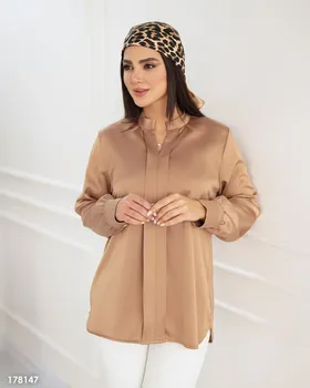 شومیز جلو بسته مدل دلربا کد 1781