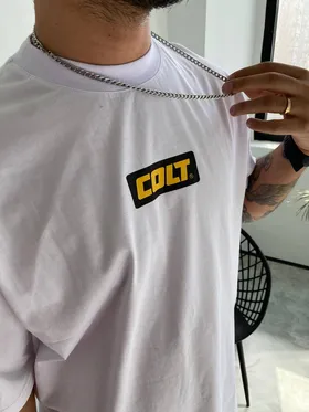 تیشرت طرح COLT رنگ سفید