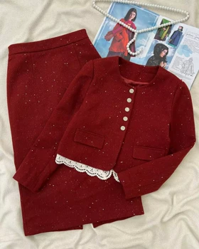 ست کت و دامن فوتر کد 5420