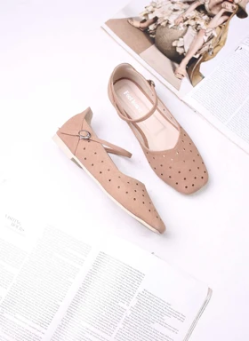 کفش کالج زنانه عروسکی کد 777