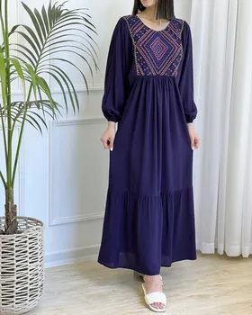 پیراهن ساحلی سوزن دوزی