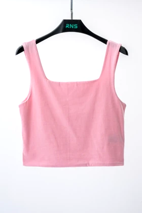 کراپ تاپ یقه مربعی زنانه