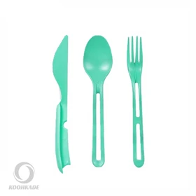 ست قاشق چنگال وکارد PROCOOK (سبز)