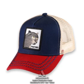 کلاه گورین طرح پلنگ Trucker Cap HA121