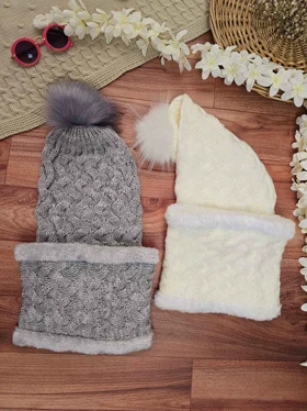 رینگ و کلاه تو خز دخترانه