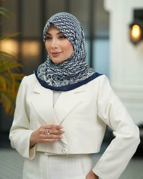 روسری نخی قواره 90 30193