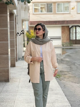 مانتو کتان آنسه