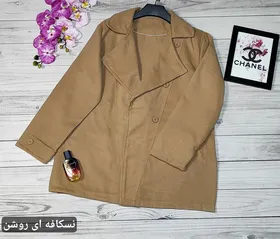 کت یقه انگلیسی فوتر پشمی زنانه