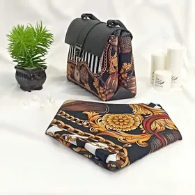 ست کیف و روسری فندی