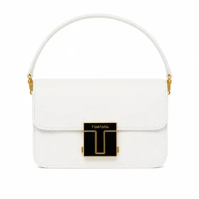 کیف TOMFORD وارداتی چرم سفید / تامفورد