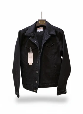 کت جین زغالی مردانه [اورجینال دیلم]