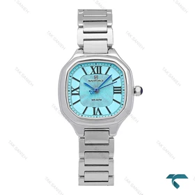 ساعت زنانه نیوی فورس NF5042 سیلور صفحه تیفانی NaviForce-6985-L