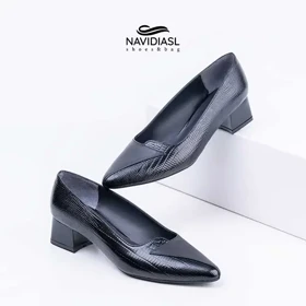 کفش مجلسی زنانه چرم کد 3011001