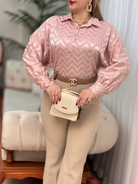 شومیز ساتن افسر 2923