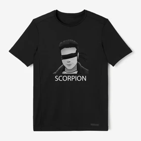 تیشرت حمید اسکورپین B&W مرچ اختصاصی hamid scorpion کد 262922