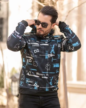 سویشرت مردانه مدل Miran (آبی)