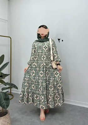 پیراهن مانتویی رونیکا (ایراد دار)