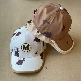 کلاه کپ بیسبالی بچگانه طرح خرسی