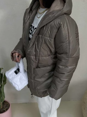 کاپشن ساده دو جیب