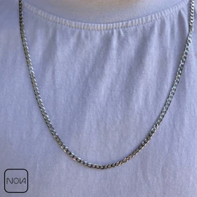 گردنبند نقره مردانه ژیلتی کد 0251246