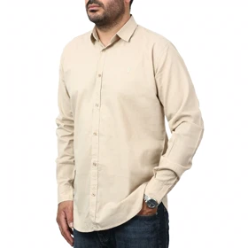 پیراهن آستین بلند ساده مردانه مدل 61029137