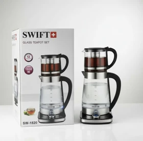چای ساز شیشه‌ای SWIFT
