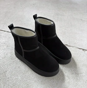 نیم بوت پشمی اگ زنانه 2